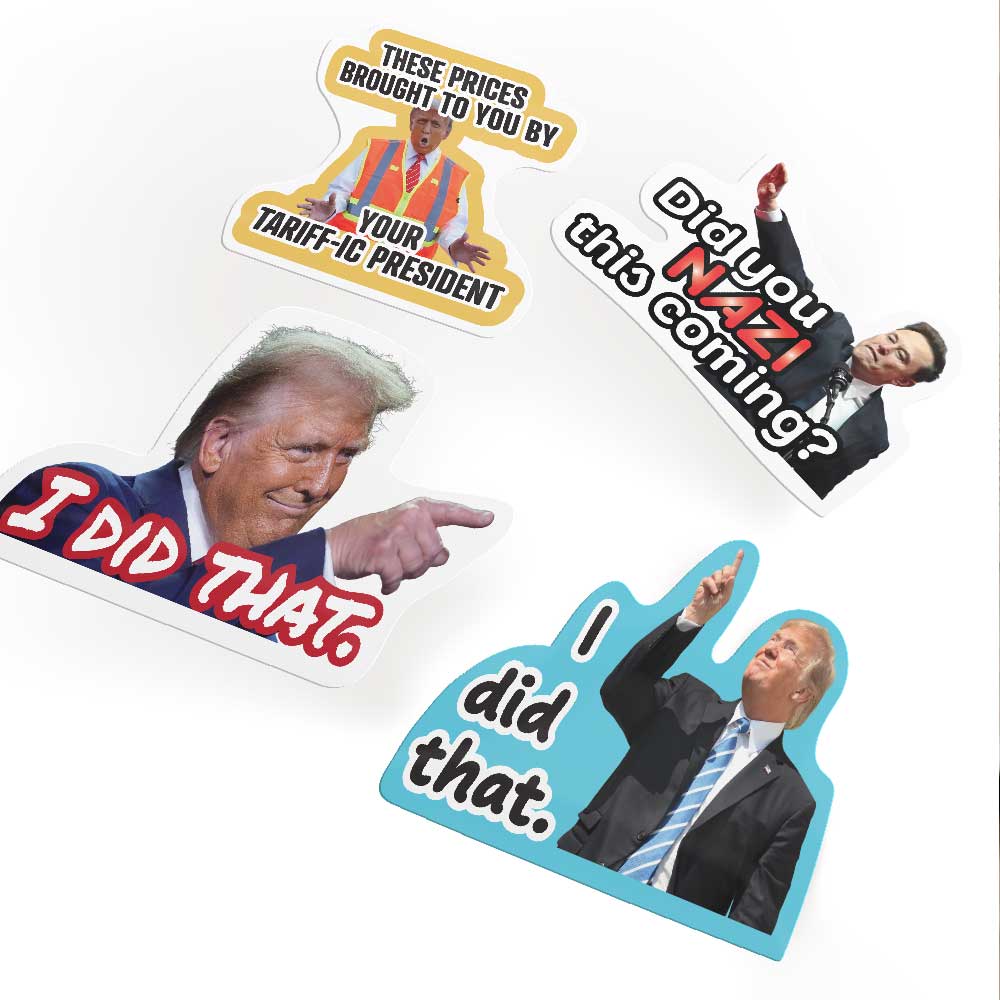 "I Did That" Trumpack - Small Stickers for Trolling Mini Sticker Pack