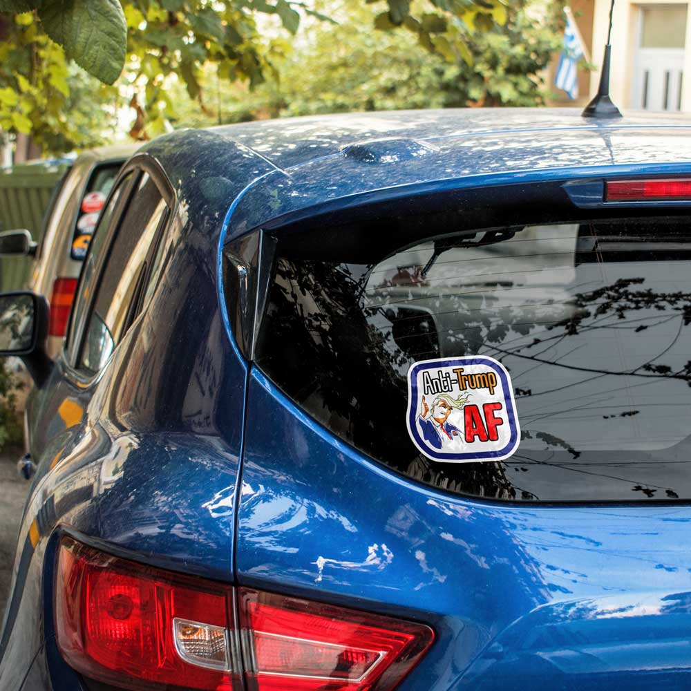 Anti Trump AF Vinyl Decal Weatherproof Sticker