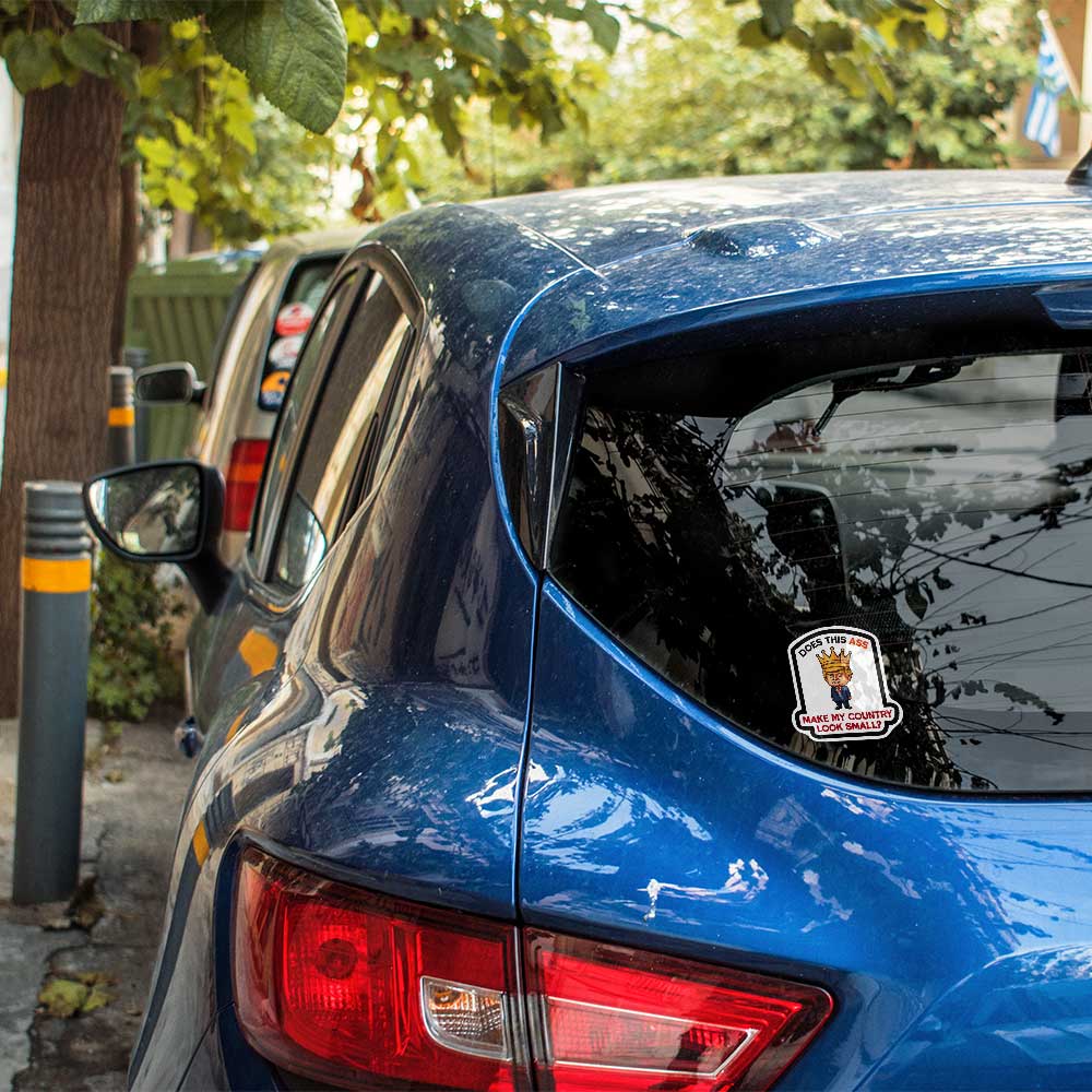 "Does this Ass" Anti-Trump Sticker Vinyl Decal Weatherproof