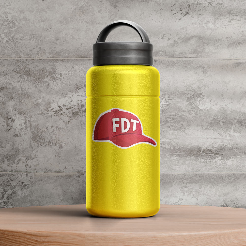 MAGA hat FDT Anti-Trump Vinyl Decal Weatherproof Sticker