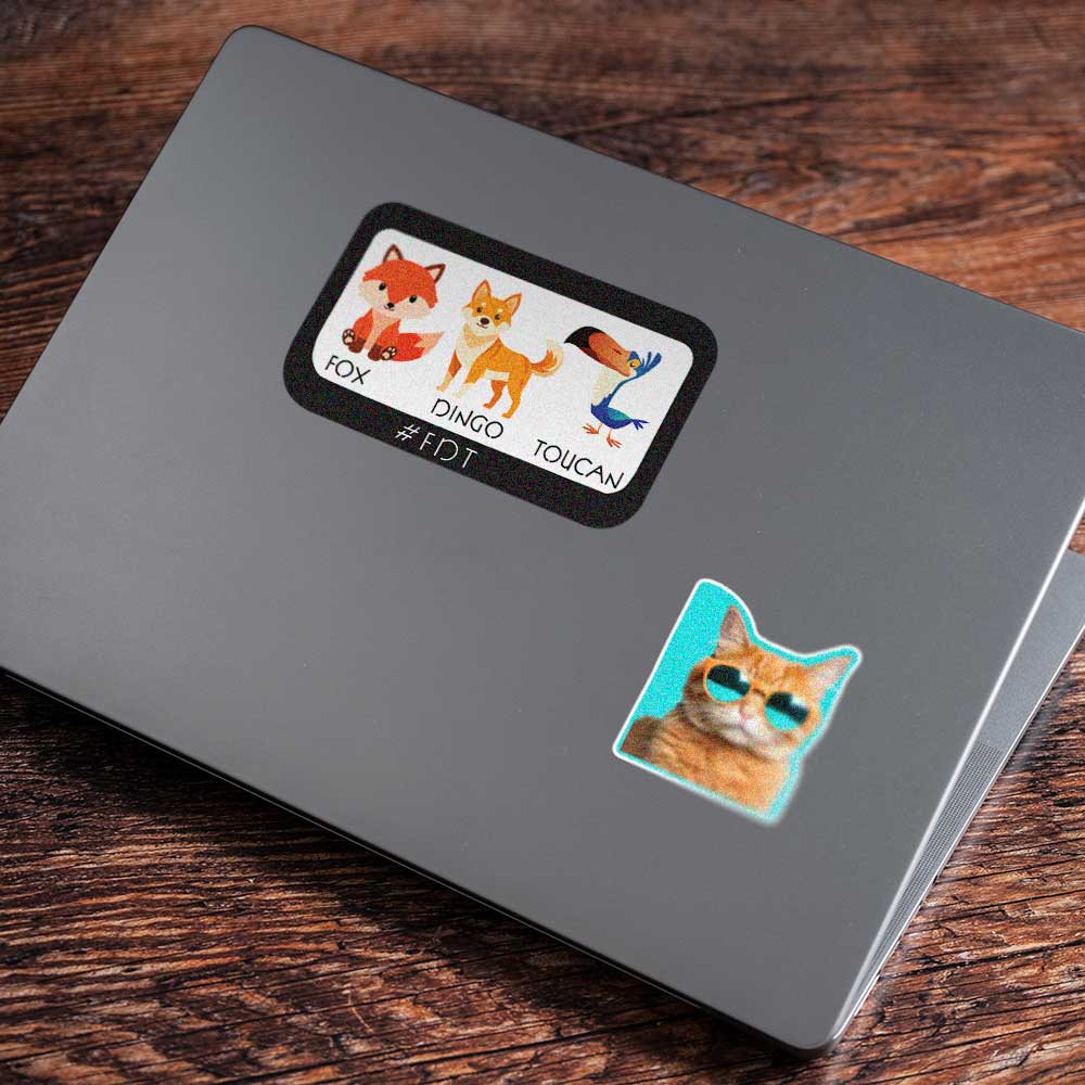 Fox, Dingo, Toucan Anti-Trump Sticker Vinyl Decal Weatherproof