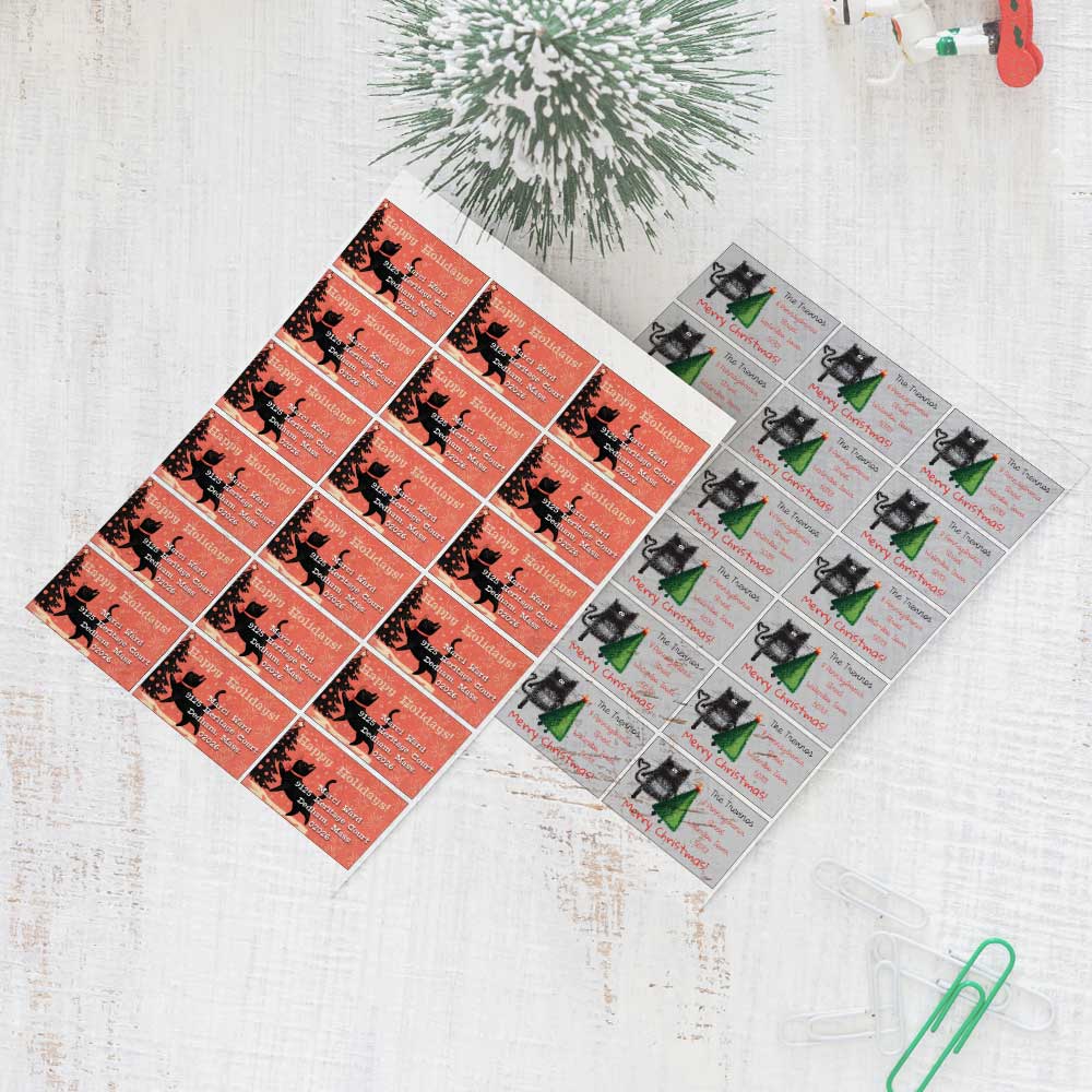 Meowy Catmas ~ Holiday Cats Vintage Retro Cats