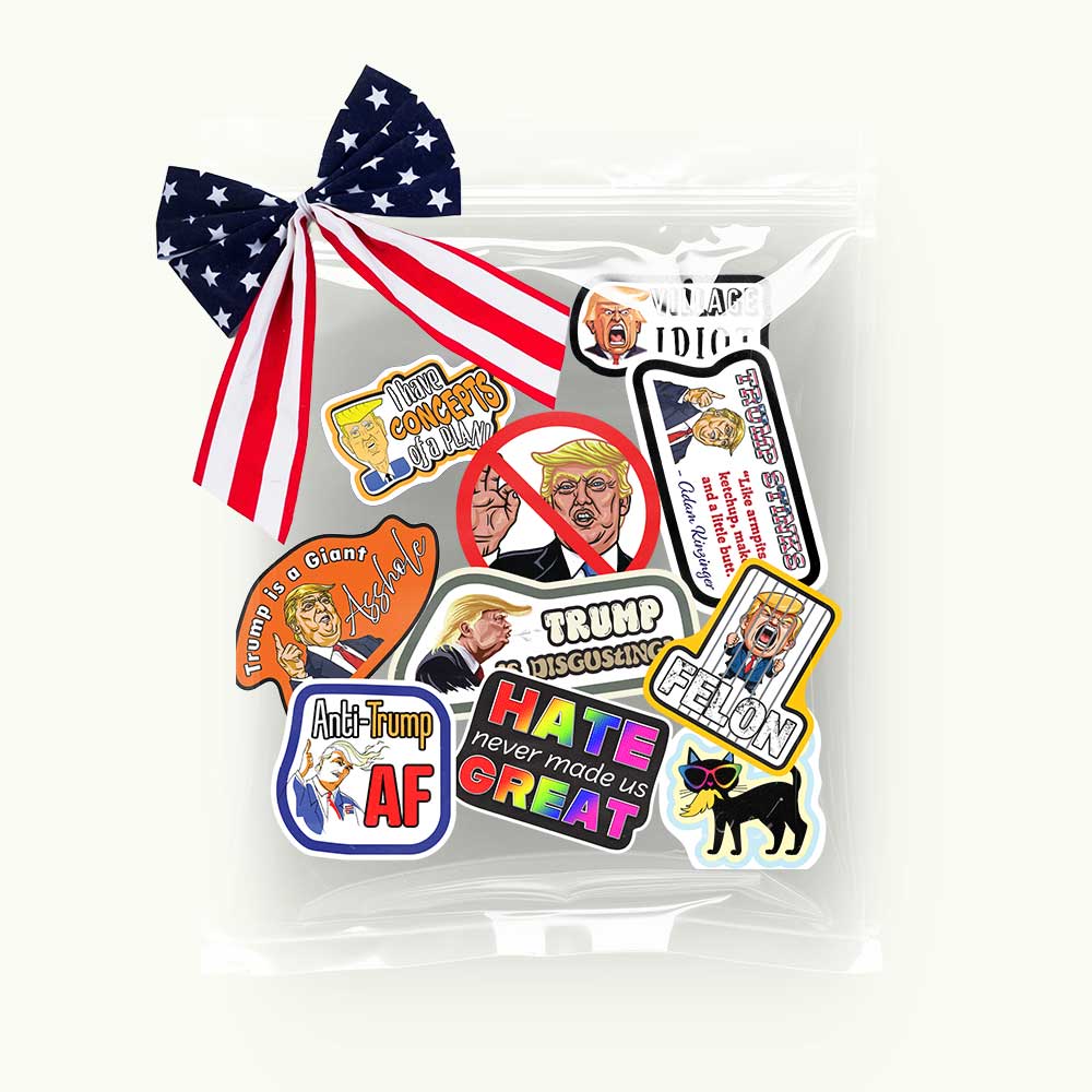 Anti-Trump Sticker Pack
