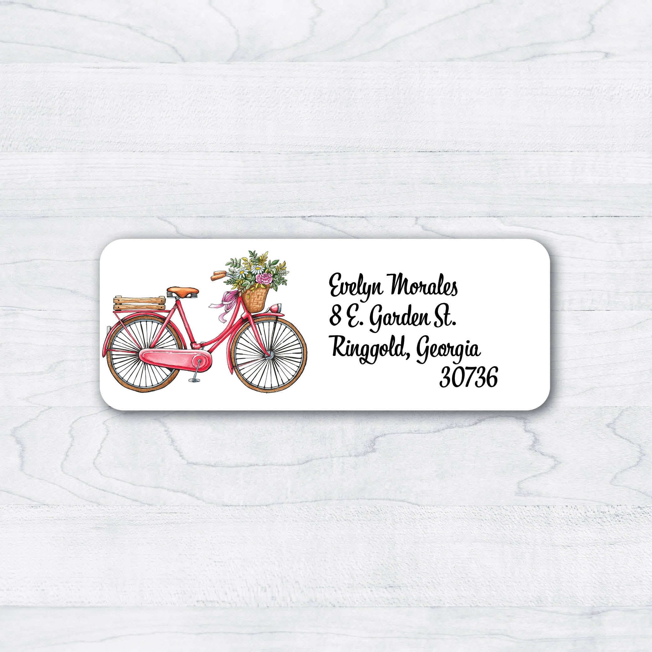 Rustic Address Lables Rustic & Nostalgic Return Address Labels – Stella's Stickers & Cards