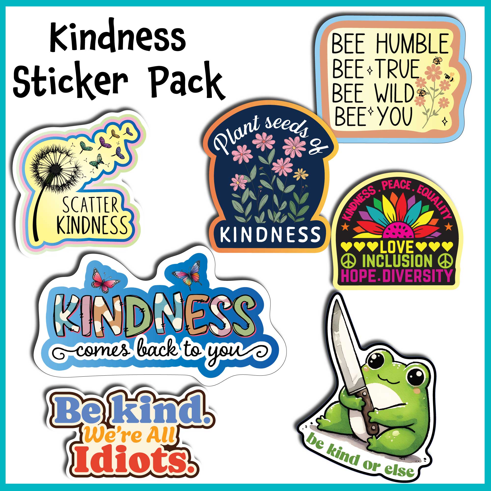 Kindness Sticker 7-Pack