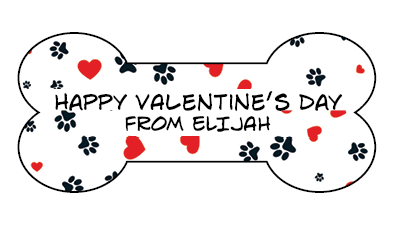 Cute Pup Dog-Themed Valentines for Valentine's Day Parties-Stella's Stickers