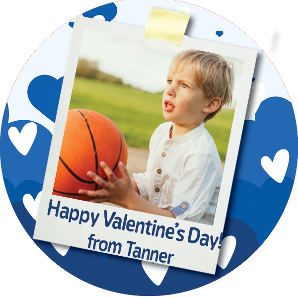 Photo Valentine with Stickers