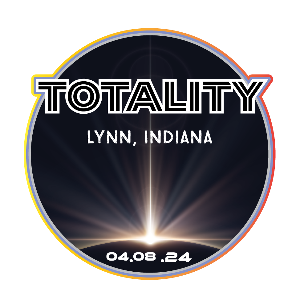 Total Solar Eclipse 2024 Custom Sticker