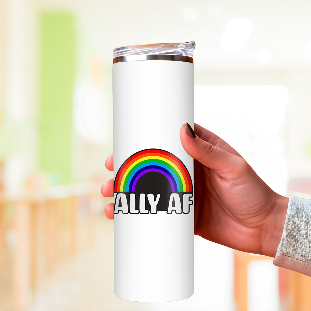 Ally of LGBTQIA+ PRIDE vinyl sticker decal