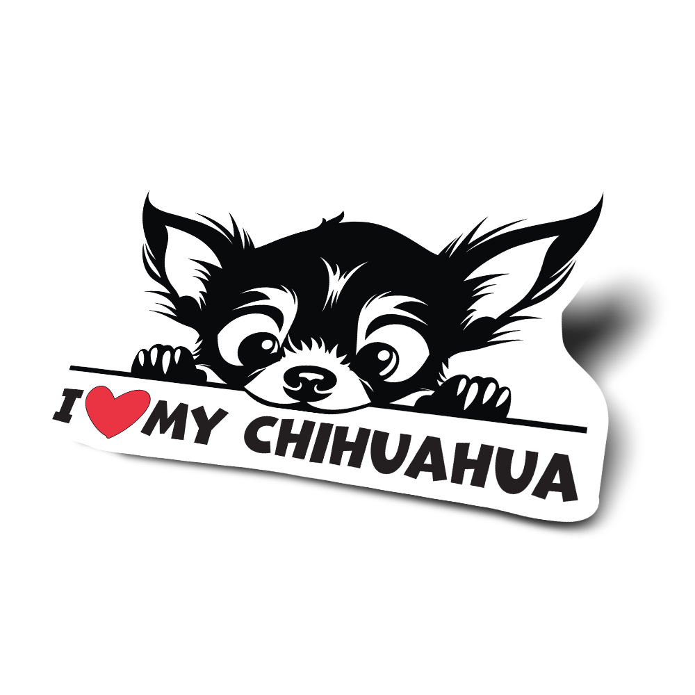 Chihuahua Dog Vinyl Decal