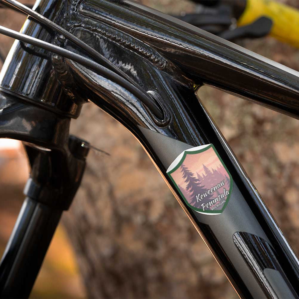 Keweenaw Peninsula Die Cut Decal Vinyl Sticker for Car, Laptop,