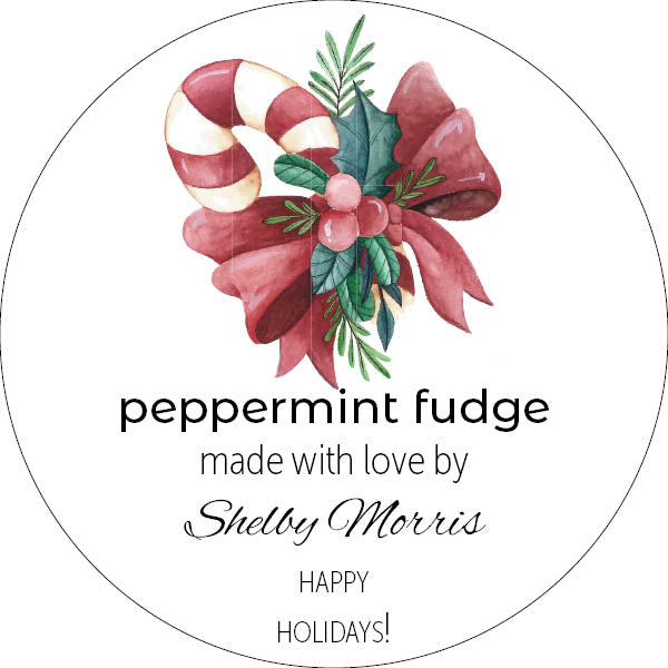 Christmas Goodie Treat Gift Labels