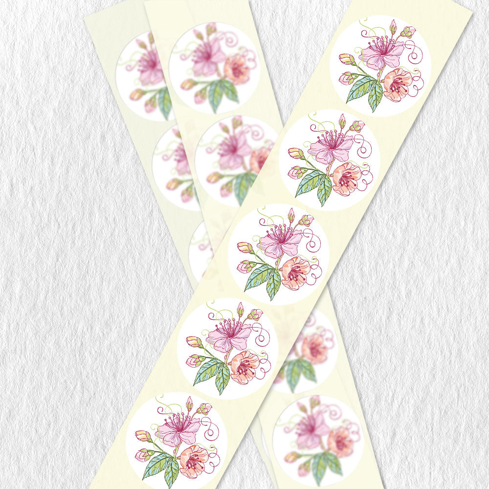 Cherry Blossom Envelope Seals