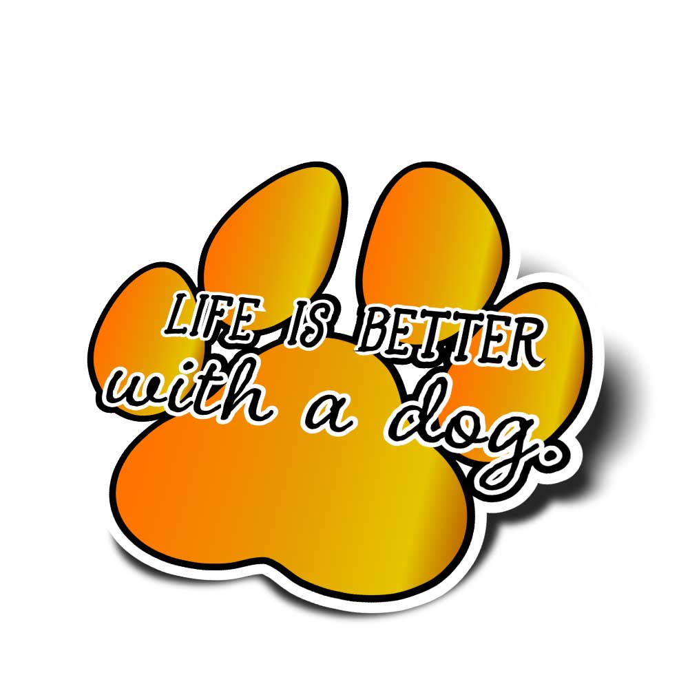 I love my dog! Vinyl Decal