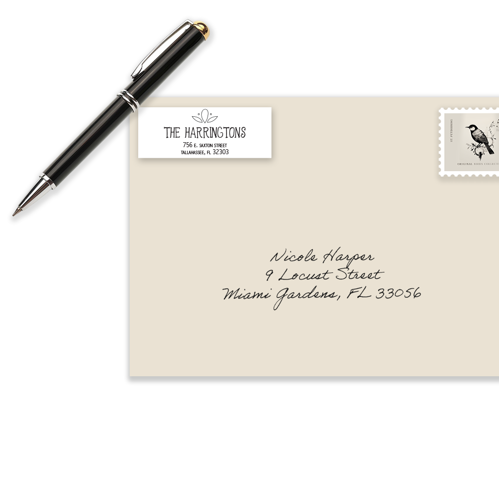 Blossoming Return Address Labels