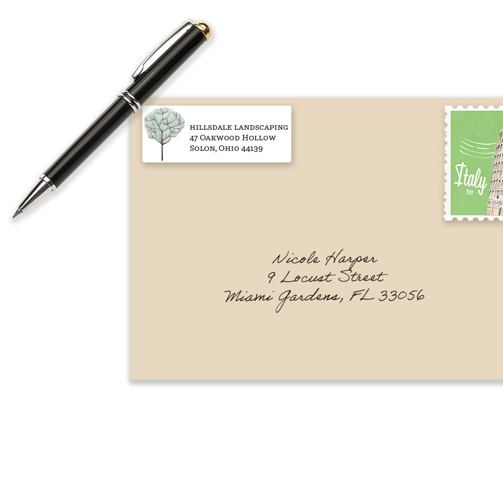 Single Tree Return Address Labels