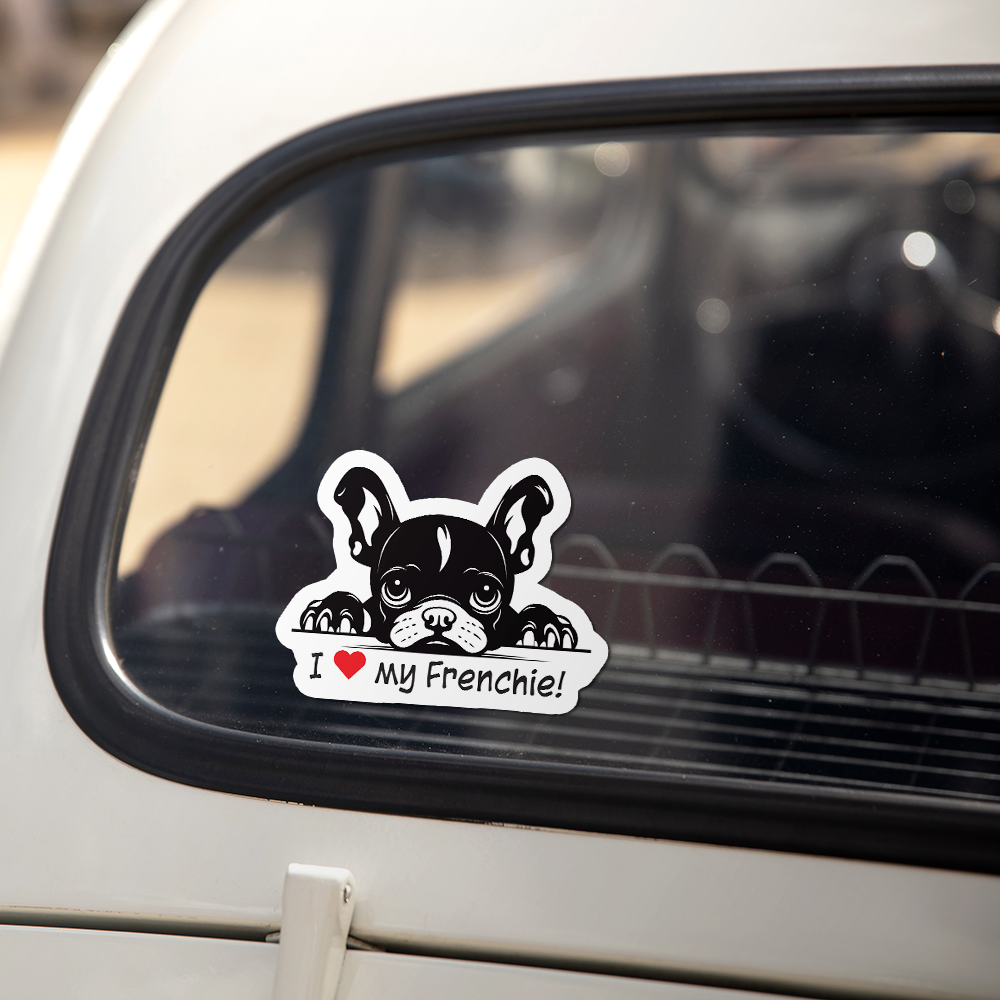 Frenchie (French Bulldog) Vinyl Decal