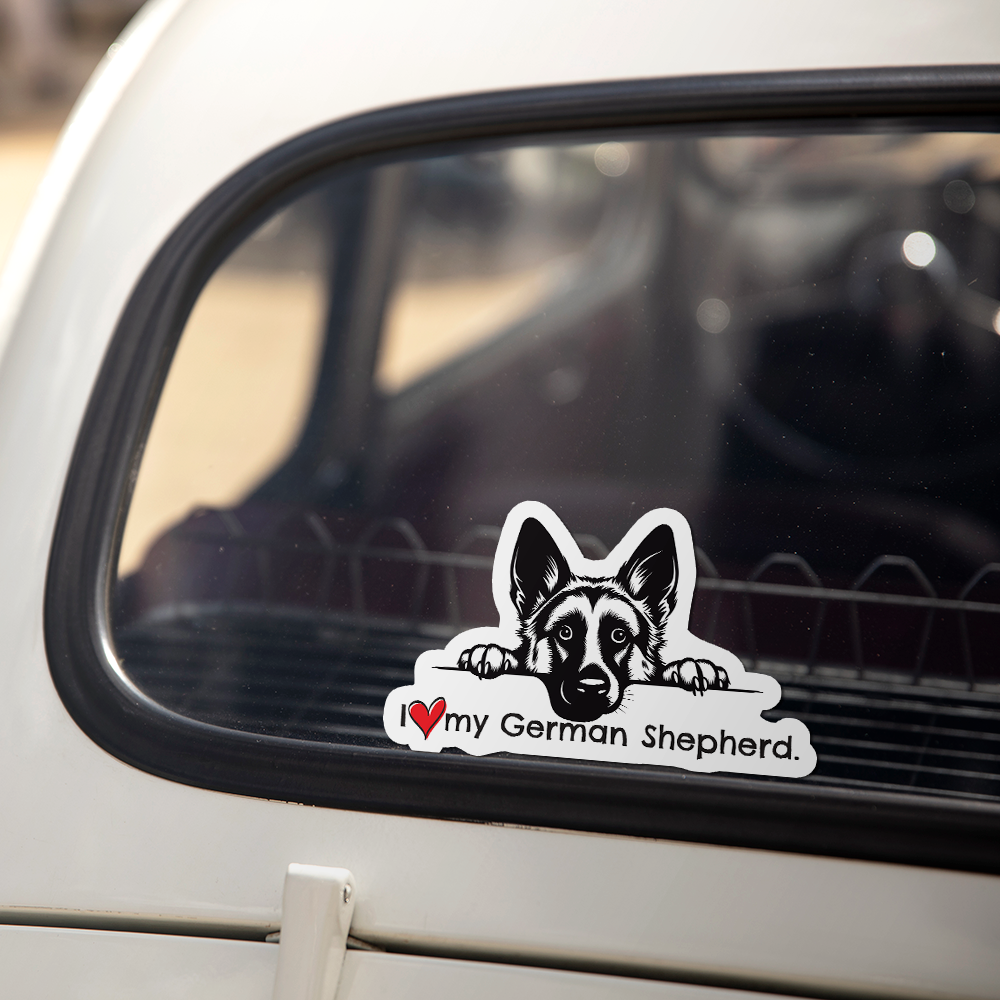 German Shepherd Dog Vinyl Decal