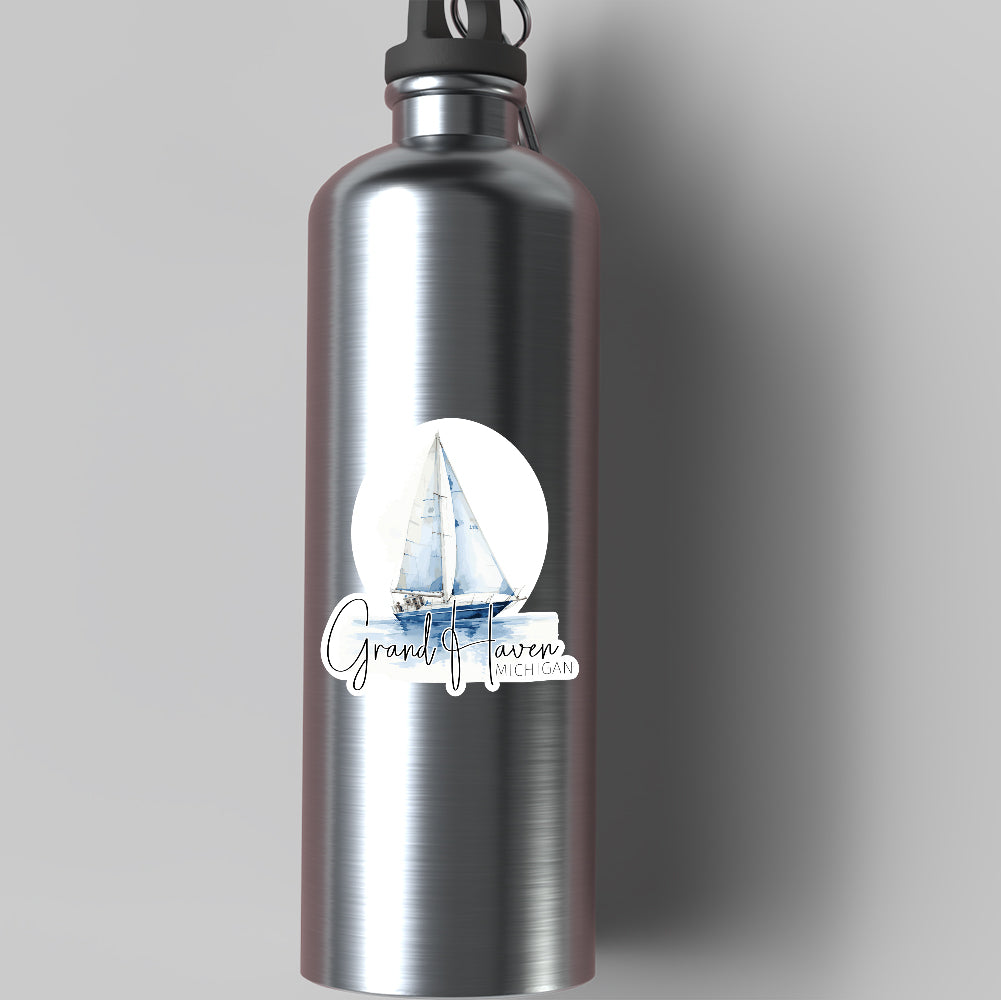 Grand Haven Michigan Vinyl Sticker Decal