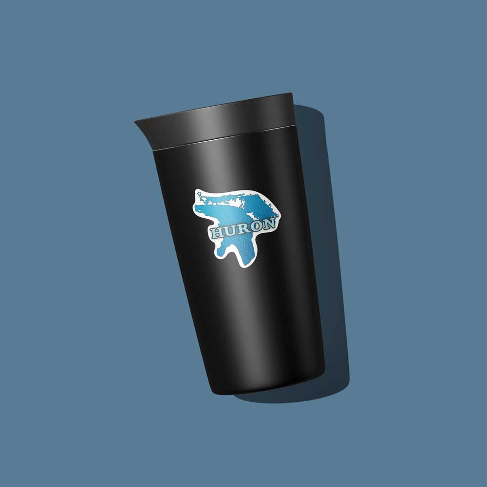 Lake Huron Die Cut Sticker