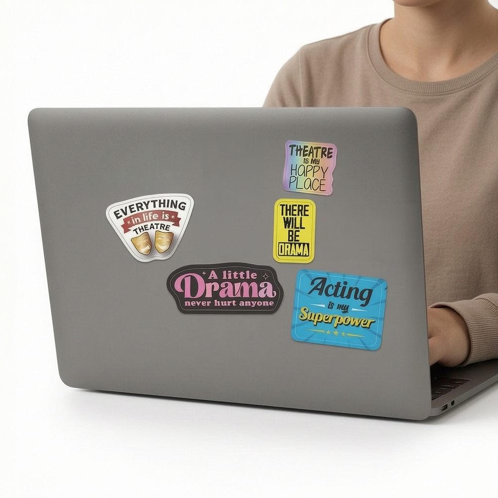 Theater Sticker Sheet | Vinyl Stickers