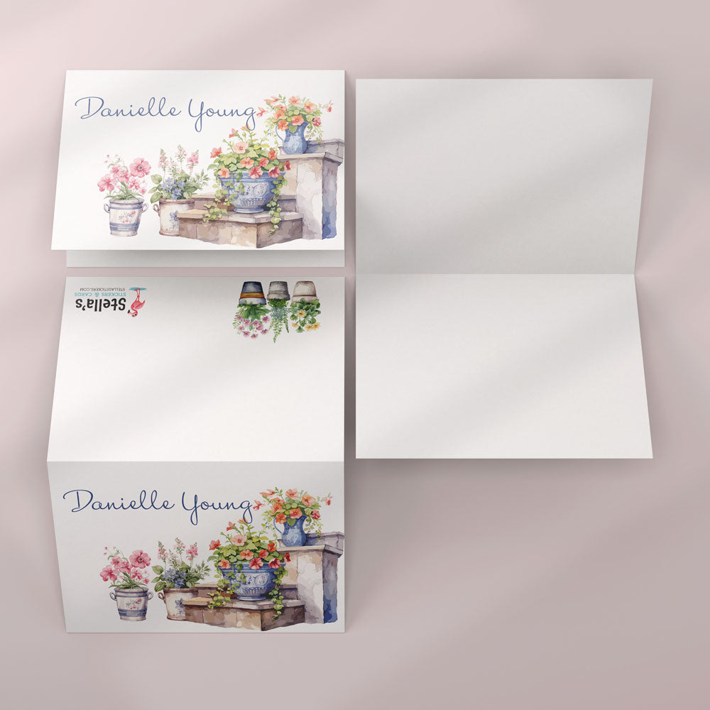 Front Porch Notecards with Matching Seals