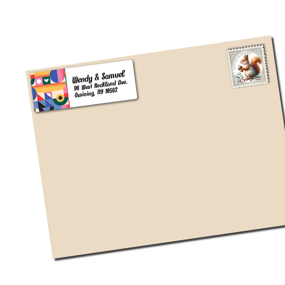 Eclectic Design Return Address Labels