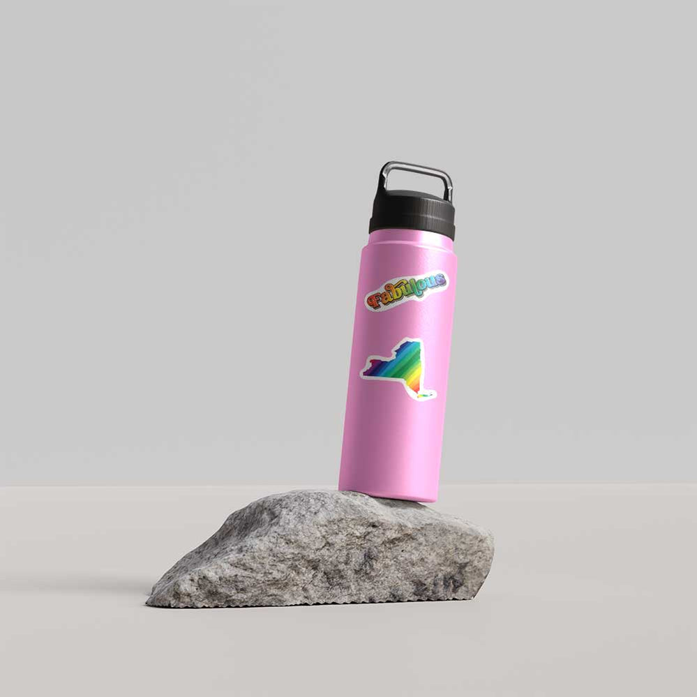 New York Pride State Sticker Vinyl Decal