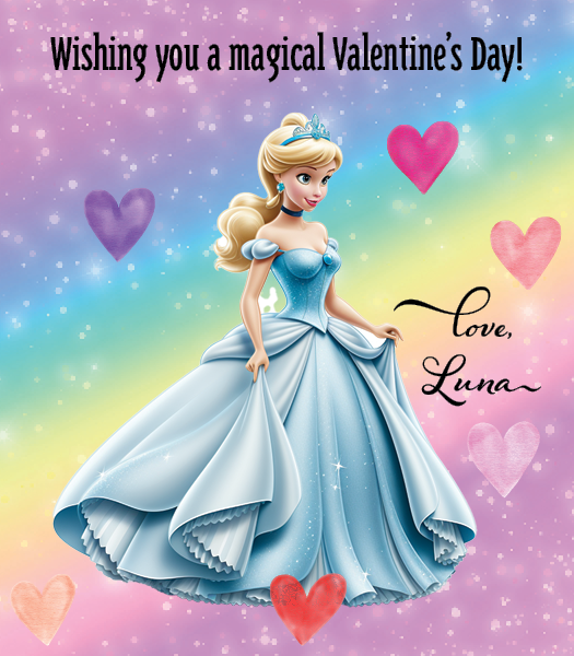 Choose Princess Valentines-Stellastickers