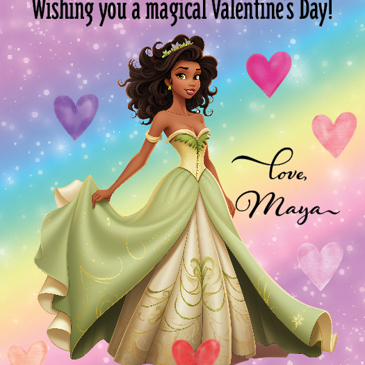 Choose Princess Valentines-Stellastickers