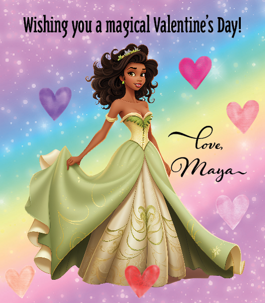 Choose Princess Valentines-Stellastickers