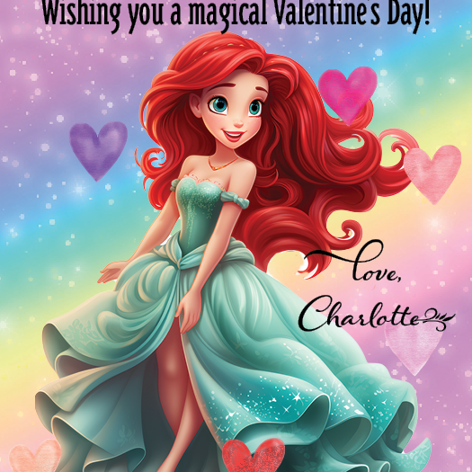 Choose Princess Valentines-Stellastickers