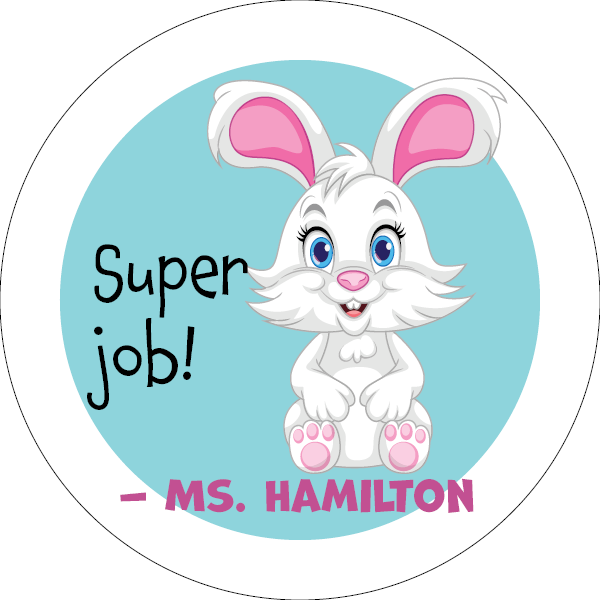 Cute Animal Teacher Reward Stickers for Students
