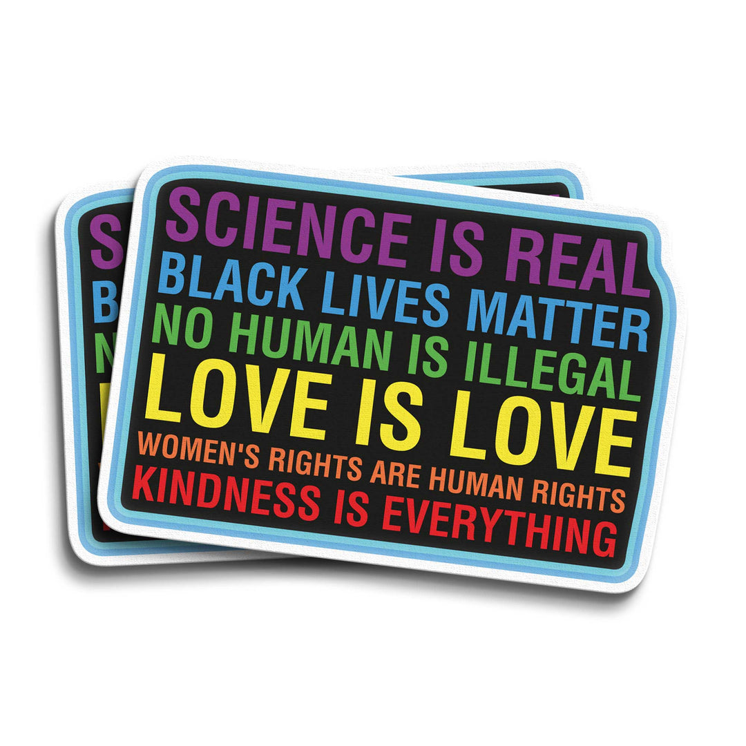 Science is Real Socio Cultural Sticker Vinyl Decal – Stella's Stickers ...