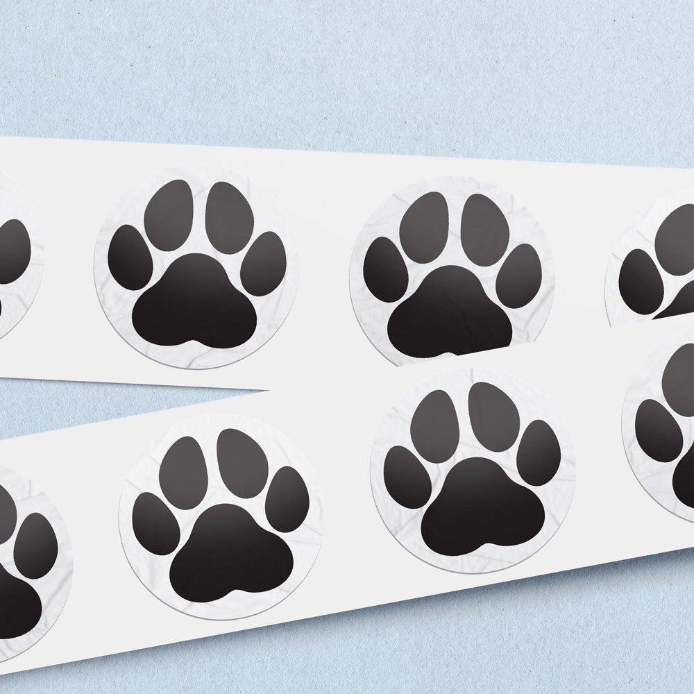 Pawprint Envelope Seals