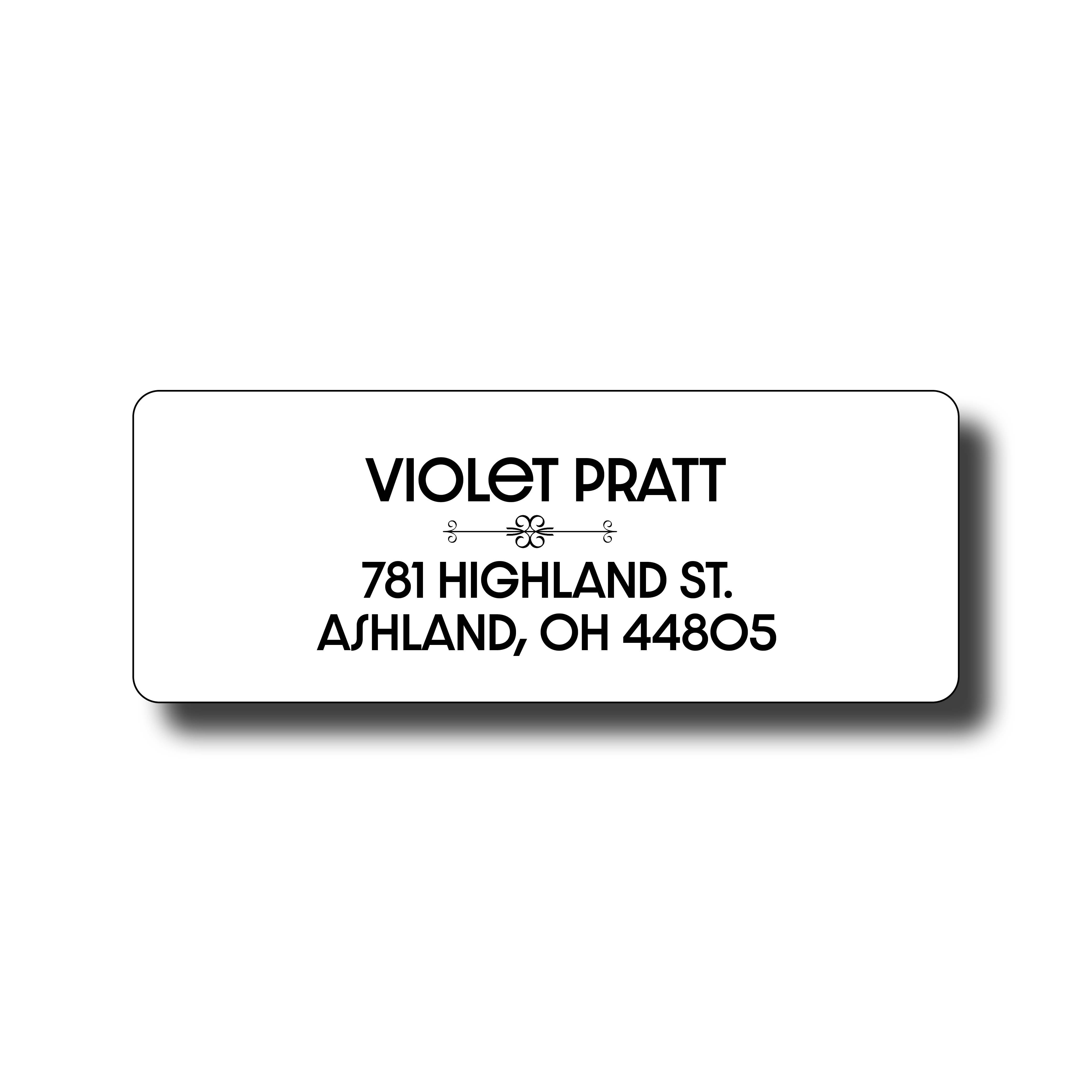 Basic Return Address Labels