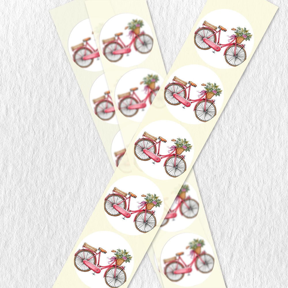 Vintage Bicycle Envelope Seals