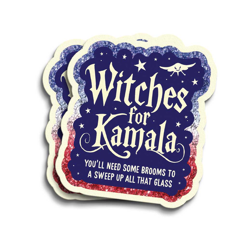 Witches for Kamala Harris Vinyl Sticker/Decal Bumper Sticker 2024