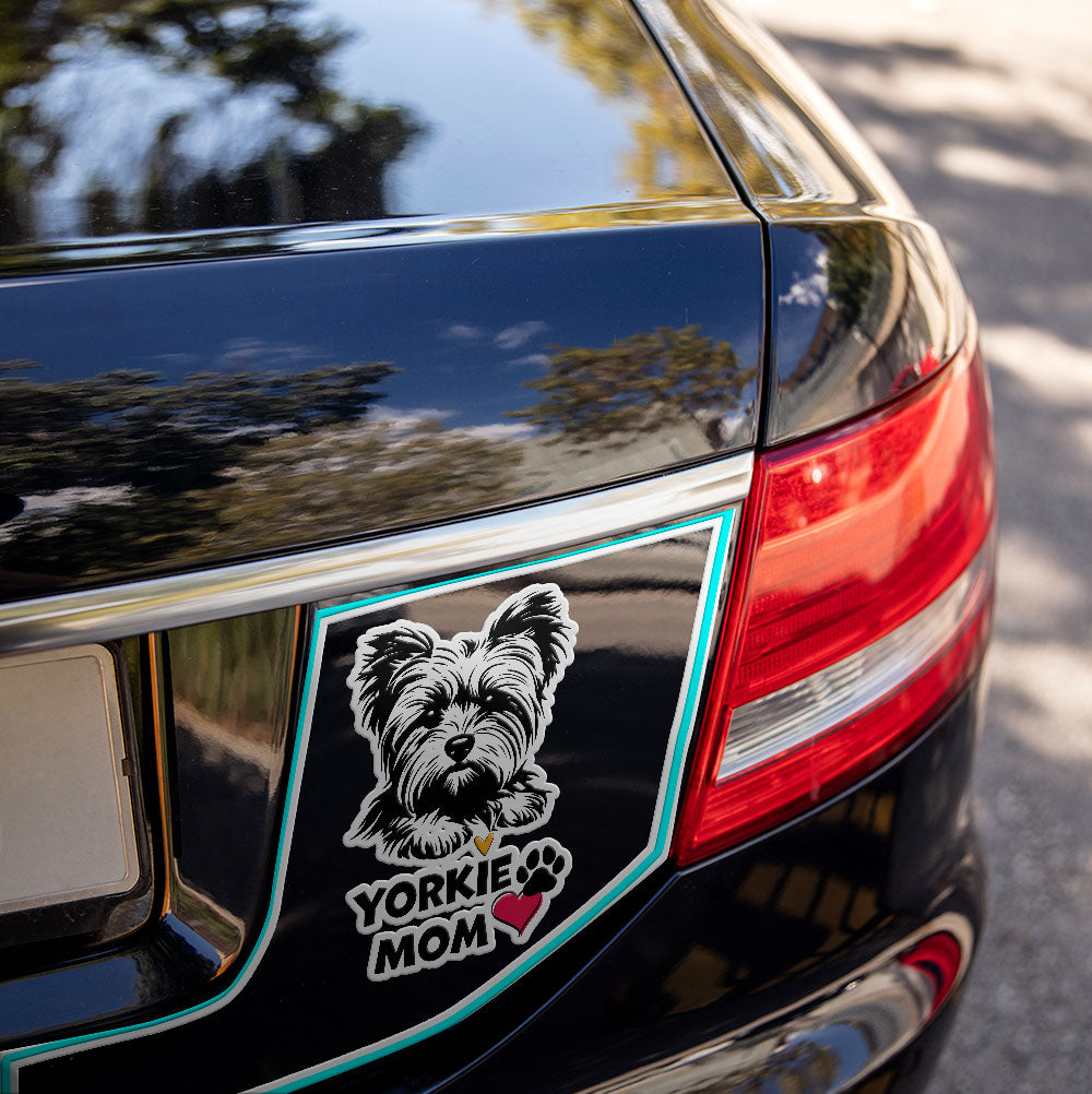Yorkie Yorkshire Terrier Sticker Dog Vinyl Decal – Stella's Stickers ...