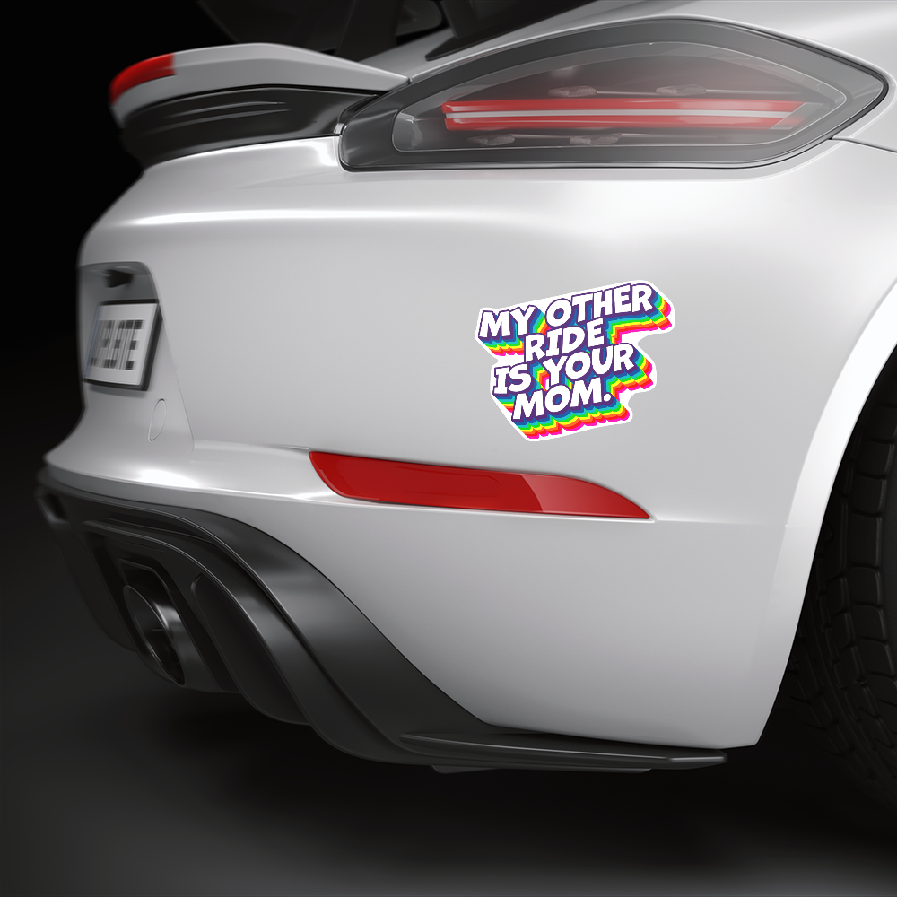 My Other Ride Vinyl Sticker